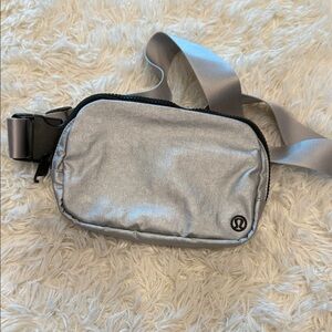 lululemon athletica Silver Crossbody Bag